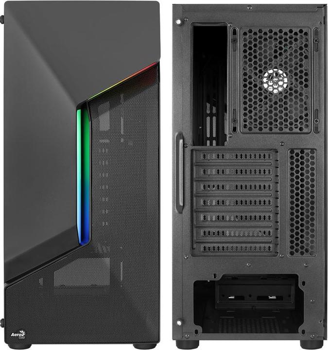 Produktbild AeroCool Scape-G-BK-v1 Midi-Tower, Tempered Glass (ATX, mATX, Mini-ITX)