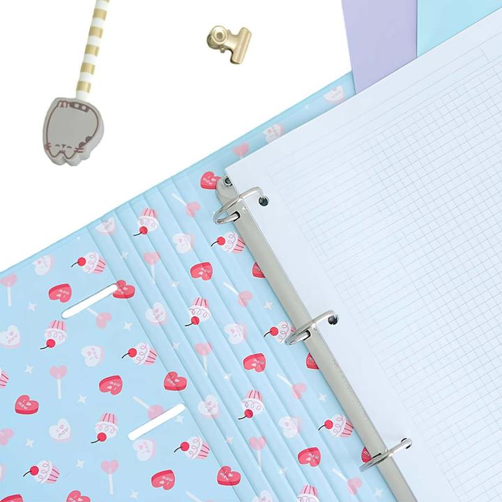 Immagine prodotto Pusheen - Cartella della collezione Purrfect Love (4 anelli) (A4, 1 Pezzo/i)