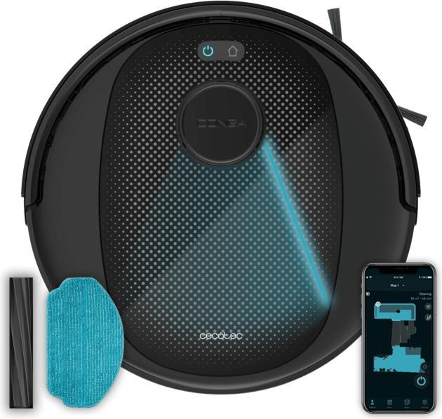 Image du produit Cecotec Immortal Max Robotstofzuiger met Dweilfunctie en Laadstation - Laser Navigatie (Robot vacuum)