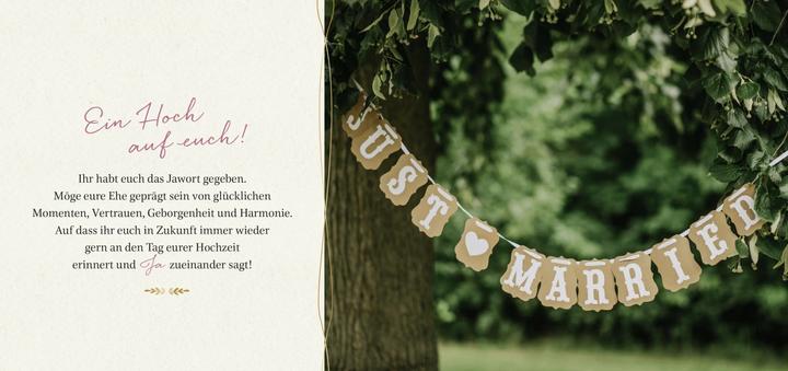 Actual product image Die besten Wünsche zur Hochzeit (German, Groh publishing house, 2024)