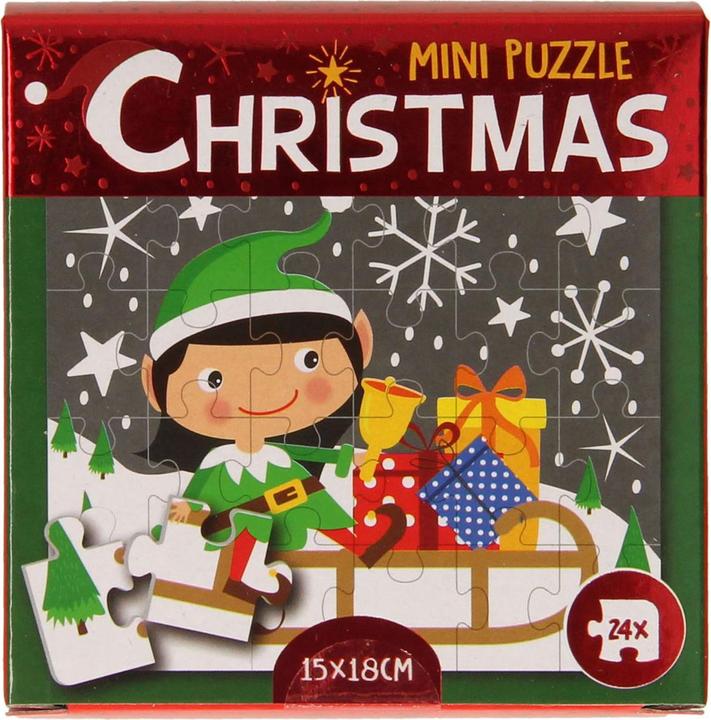 Actual product image Wins Holland Christmas mini puzzle (24 pieces)