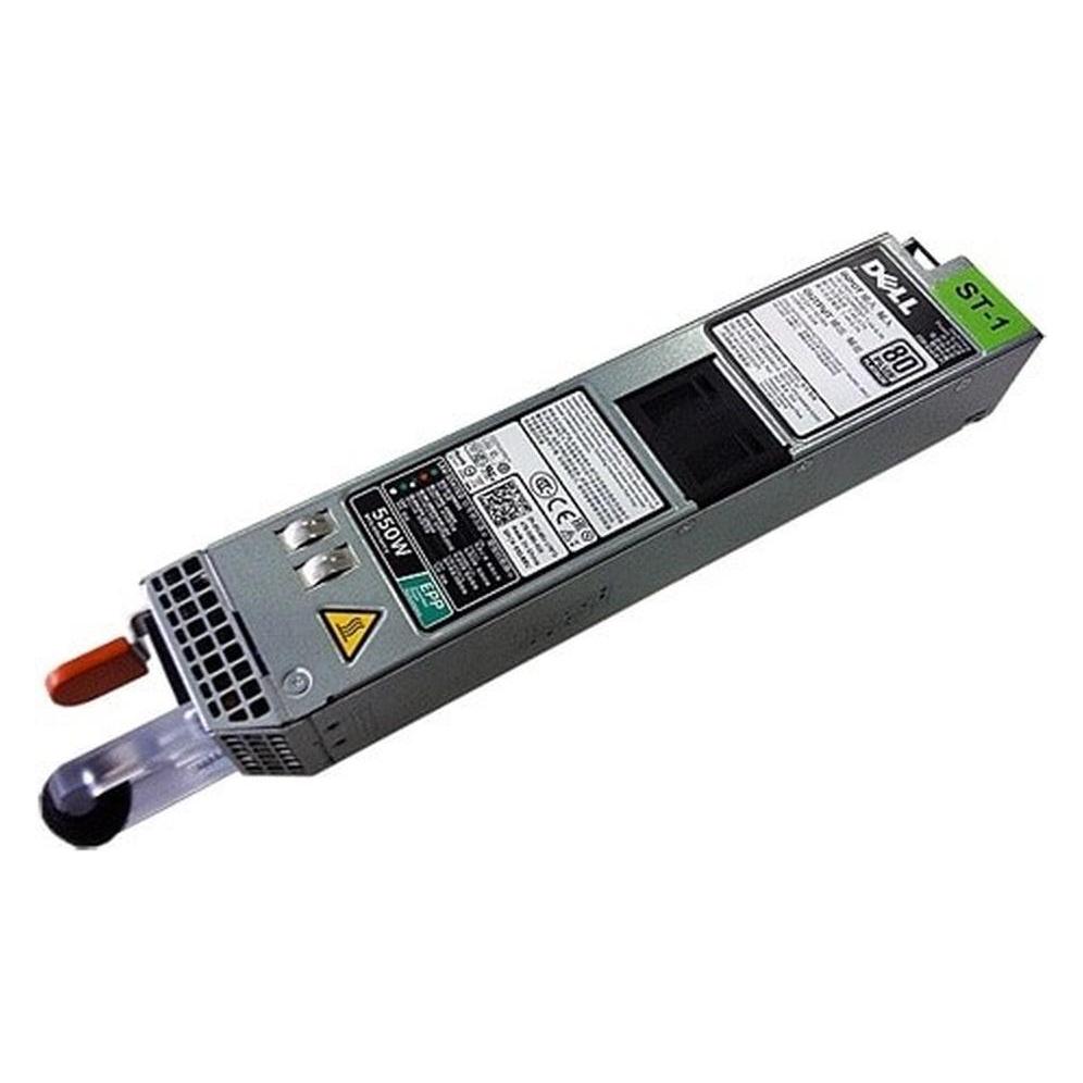 Dell Kit Hot-plug Power Supply 550W (550 W), PC Netzteil, Silber, Schwarz
