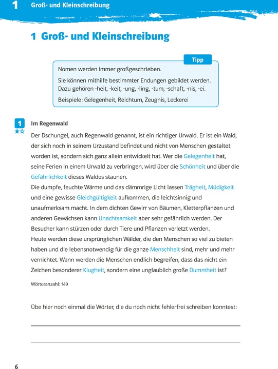 Produktbild 10-Minuten-Training Deutsch Rechtschreibung Diktate 7./8. Klasse (Deutsch, Klett Lerntraining, 2019)