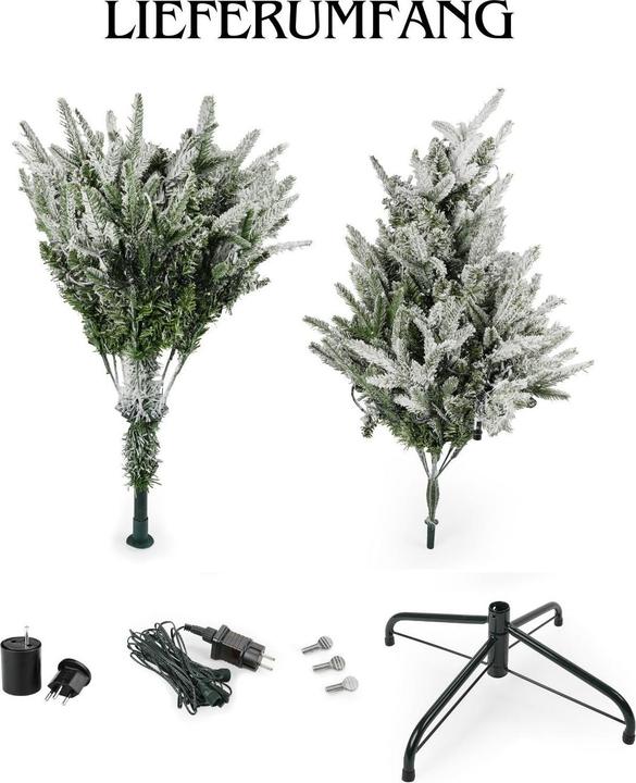 Actual product image Hermex Kunst-Weihnachtsbaum (150 cm)