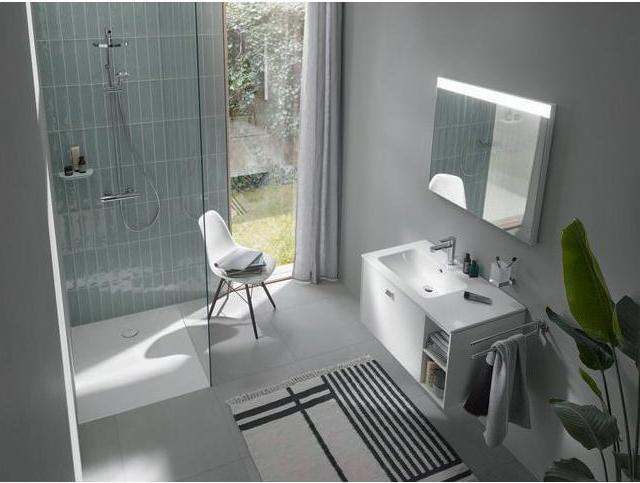 Actual product image Duravit Shower system C.1 with shower thermostat chrome