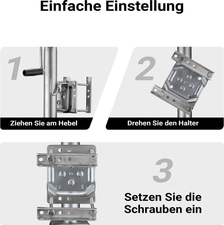Actual product image Wiltec Double support wheel