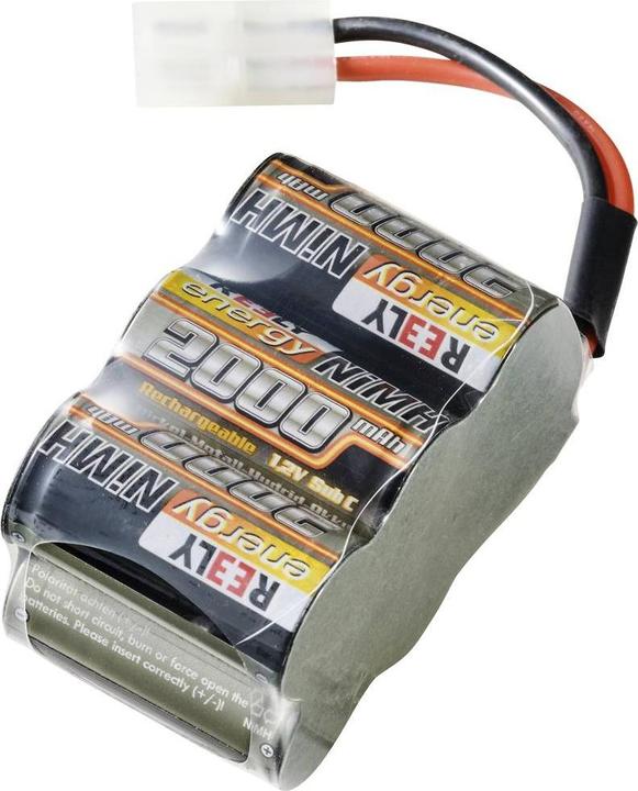 Absima Batteria Ricaricabile NiMh 7.2 V 2000 MAh Numero Di Celle: 6 Softcase Tamiya - Foto 3