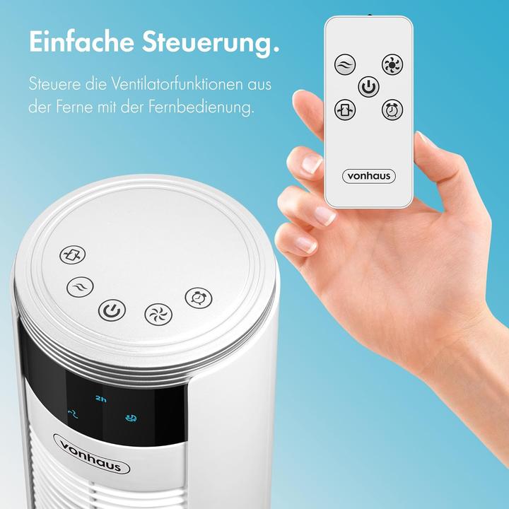 Produktbild VonHaus Turmventilator mit Fernbedienung