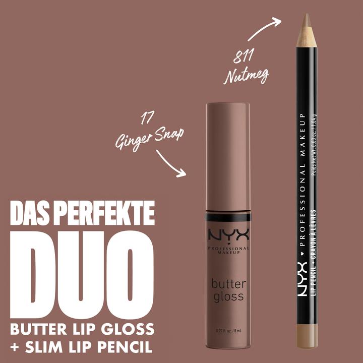 Actual product image NYX Professional Make-Up Slim Lip (Nutmeg)