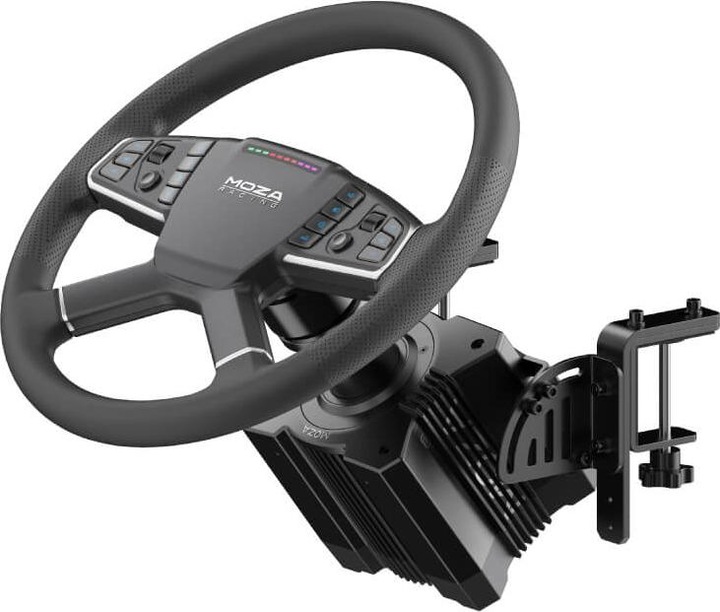 Actual product image Moza Clamp for TSW Truck Wheel steering wheel
