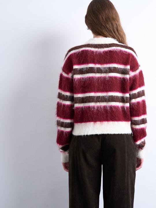 Image du produit Spokey Normal geschnitten Rundhalsausschnitt Strickjacke Strickjacke (L)