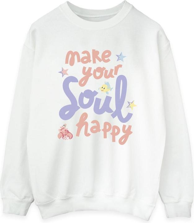 Image du produit Disney - Sweat THE LITTLE MERMAID HAPPY - Femme (S)