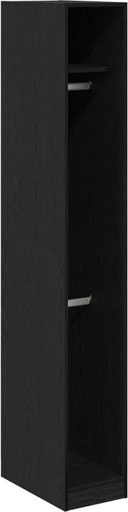 Immagine prodotto vidaXL Armadio in rovere nero 30x50x200 cm in legno ingegnerizzato (30 x 50 x 200 cm)