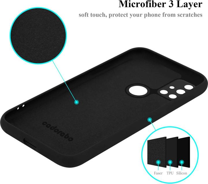 Immagine prodotto Cadorabo Custodia per OnePlus Nord N10 5G TPU Liquid Silicone Case (OnePlus Nord N10 5G)
