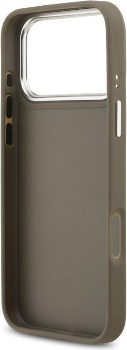 Produktbild Guess - Hardcase Grained Big 4G Classic Logo (GUHCP17XPG4SMCEW) - iPhone 17 Pro Max - Brown (Apple iPhone 17 Pro Max)