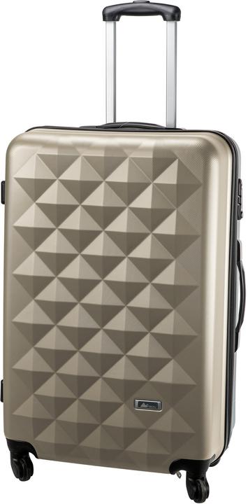 Feru Pyramid Peak Classic 75 cm travel suitcase, champagne