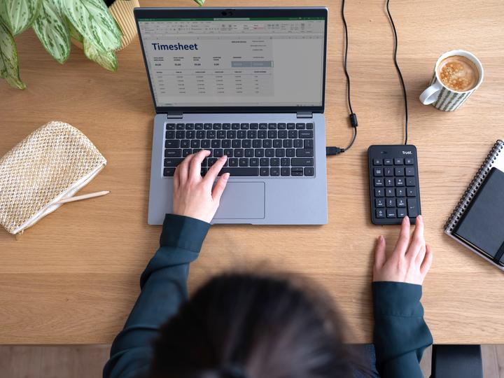 Actual product image Trust Xalas (Numeric keypad, Cable)