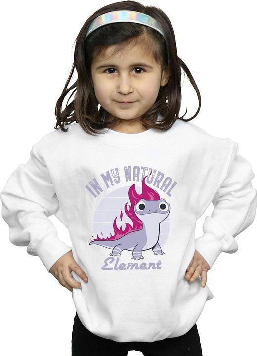 Produktbild Disney Frozen 2 Salamander Bruni Element Sweatshirt Mädchen (104)