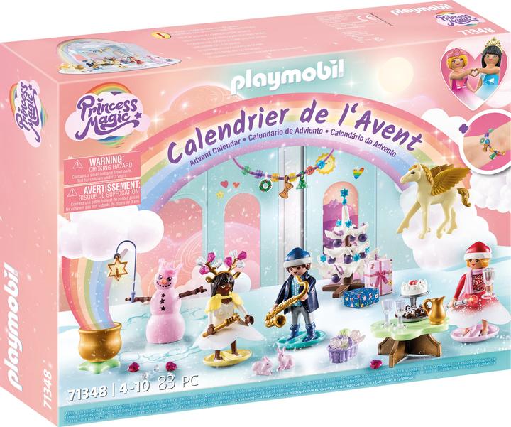 Image du produit Playmobil Calendrier de l'Avent "Noël sous l'arc-en-ciel