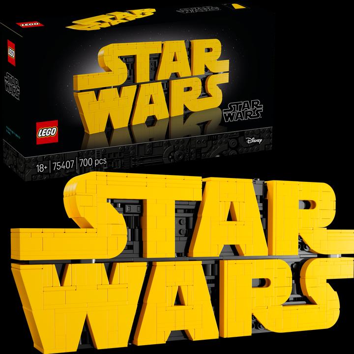 Produktbild LEGO Star Wars™ Logo aus Steinen (75407, LEGO Star Wars)