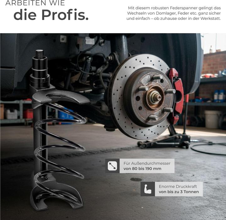 Produktbild tectake Federspanner Set