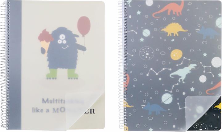 Immagine prodotto Ancor Libro a spirale PP Copertina A4 (A4, Quadretti, Copertina morbida)