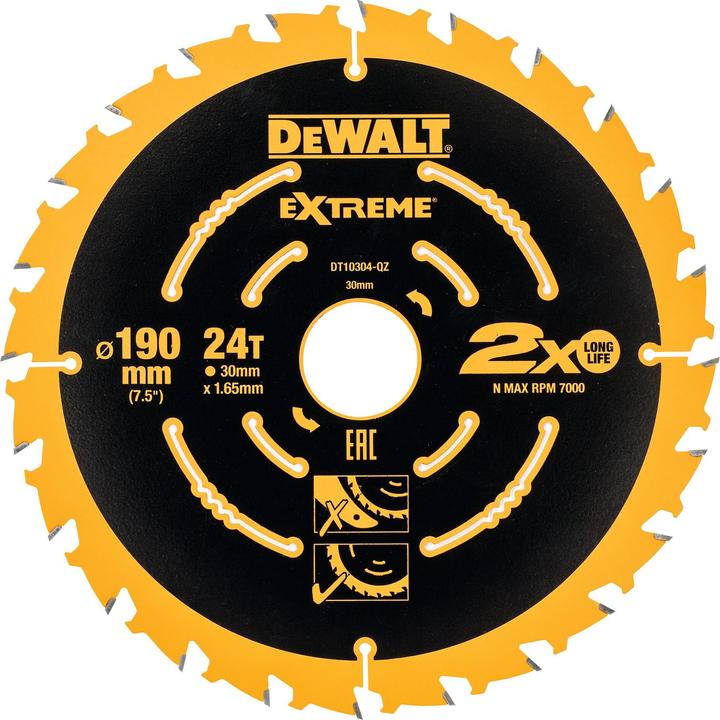 Actual product image DeWalt Circular saw blade