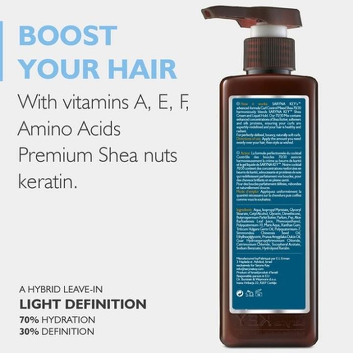 Actual product image Saryna Key Pure African Shea Mixed Shea 70% / 30% 500Ml / 16.9 Fl.Oz (500 ml)