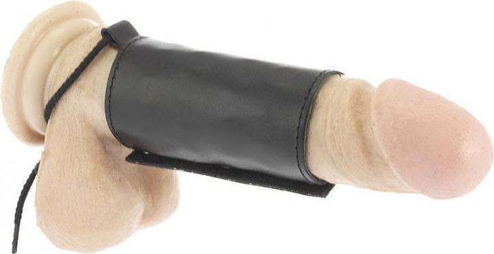 Produktbild Rimba Erotische Mode ra7416 Penisrohr mit Spikes Schwarzes Leder Verstellbar