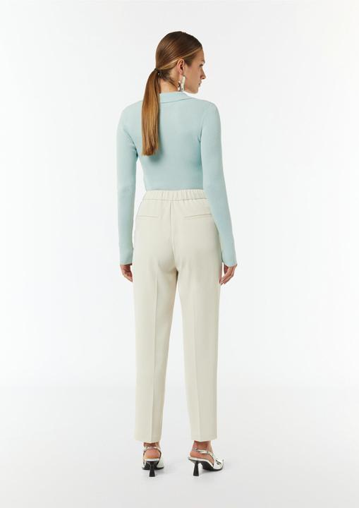 Produktbild Comma Strickpullover Strickpullover aus Viskosemix mit Polokragen (34)