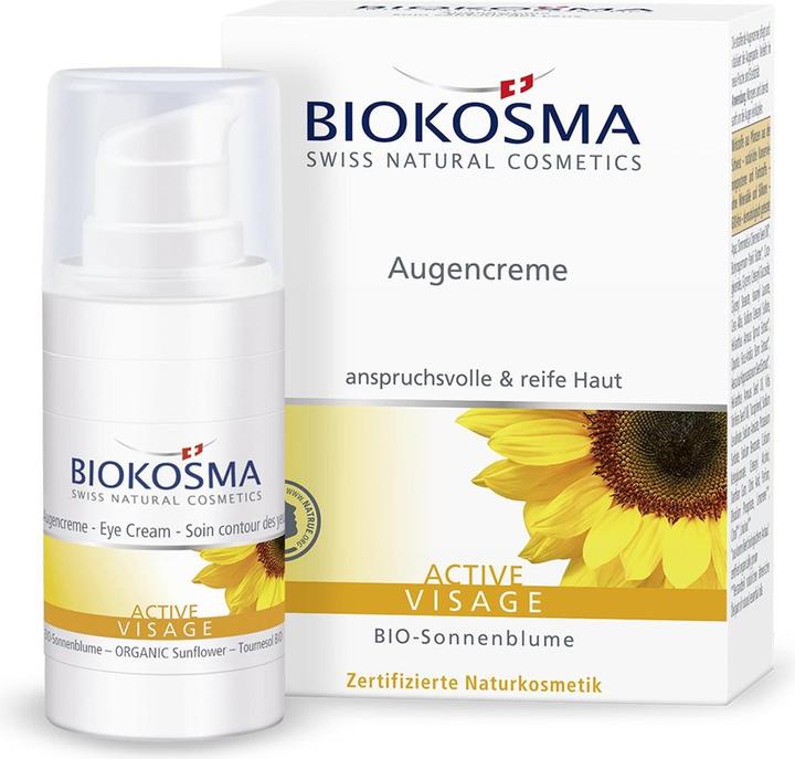 Produktbild Biokosma Active Visage (Augenpflege Crème, 15 ml, Tag + Nacht)