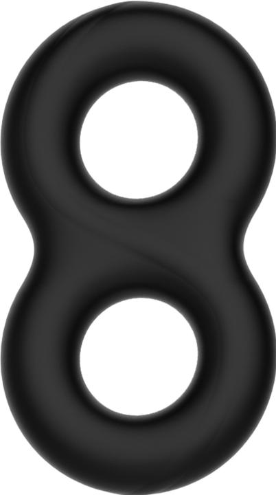 Image du produit Crazy Bull Double Anneau En Silicone Super Doux 2 (1.90 cm)
