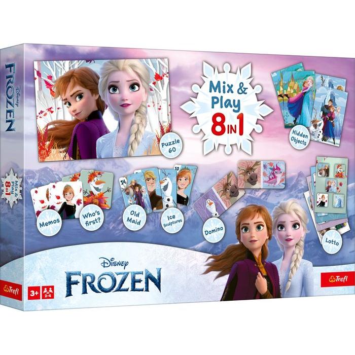 Trefl TR Set 8in1 Mix&play Gefroren EST LV LT SWE FIN