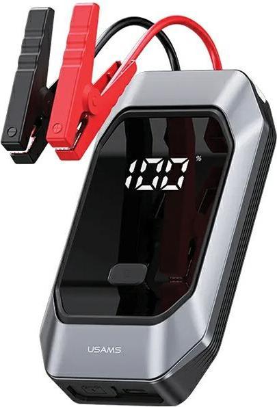 Actual product image Usams Urządzenie rozruchowe do samochodu z powerbankiem i funkcją latarki czarny/black ZB284ZDB01 (U (8000 mAh)