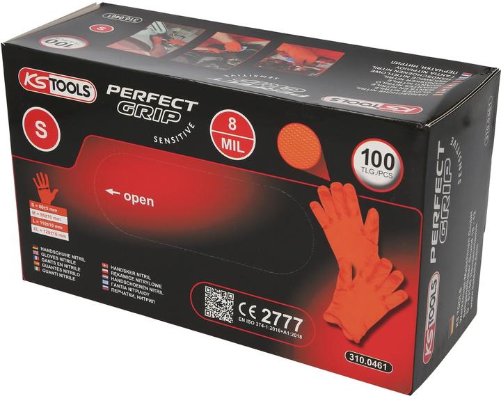 Actual product image KS Tools - Handschuhe Nitril, S, 100er Pack (S)