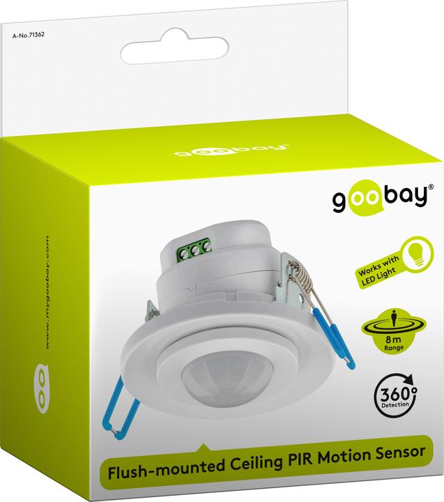 Image du produit Goobay Détecteur de mouvement HF pour montage apparent 713 (8 m)