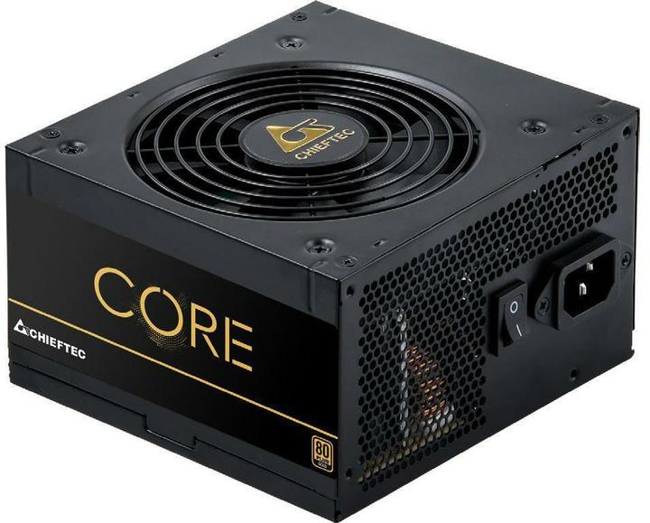 Produktbild Chieftec ATX PSU Core series BBS-700S, 12cm fan, 700W, 80 PLUS® Gold, Active PFC (700 W)
