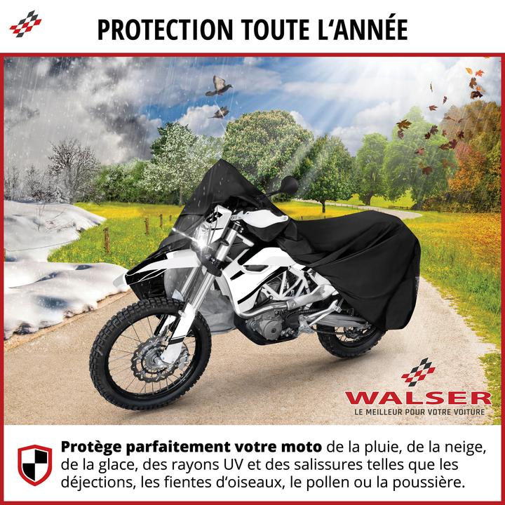 Produktbild Walser Motorrad Abdeckplane All Weather Basic XL, Motorrad Abdeckplane, Motorrad-Garage wasserdicht