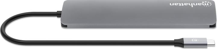 Image du produit Manhattan USB-C PD auf HDMI 7-in-1 4K Dockingstation / Multiport Hub (USB-C, 7 ports)