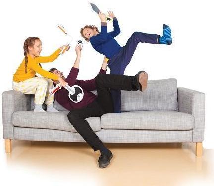 Image du produit Doiy Pillow Fight (47 x 19 cm, 36,5 x 9 cm, 45 x 5 cm)