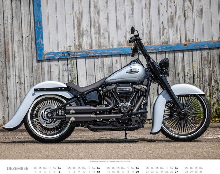 Produktbild Best of Harley Davidson Kalender 2026 Premium XXL (Harter Einband, Deutsch)