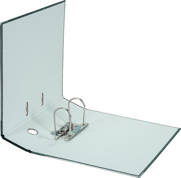 Actual product image Falken Folder Recycling Plus 80mm DIN A4 Material: Cardboard Material of lamination outside: Paper black (A4, 80 mm, 1 pcs.)