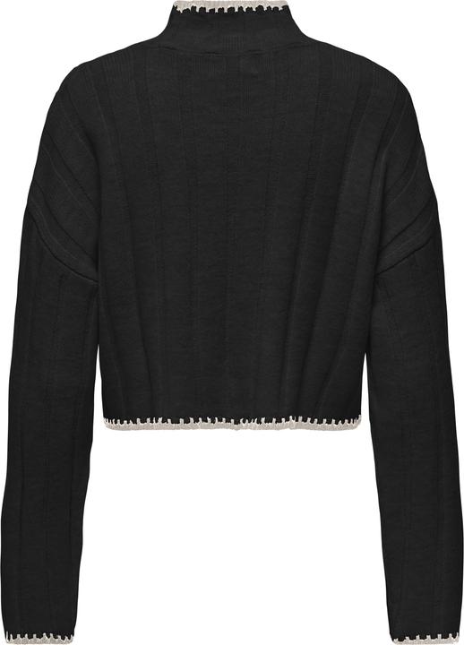 Produktbild Only Normal geschnitten Hoch geschlossen Tief angesetzte Schulter Pullover Strickpullover (XL)