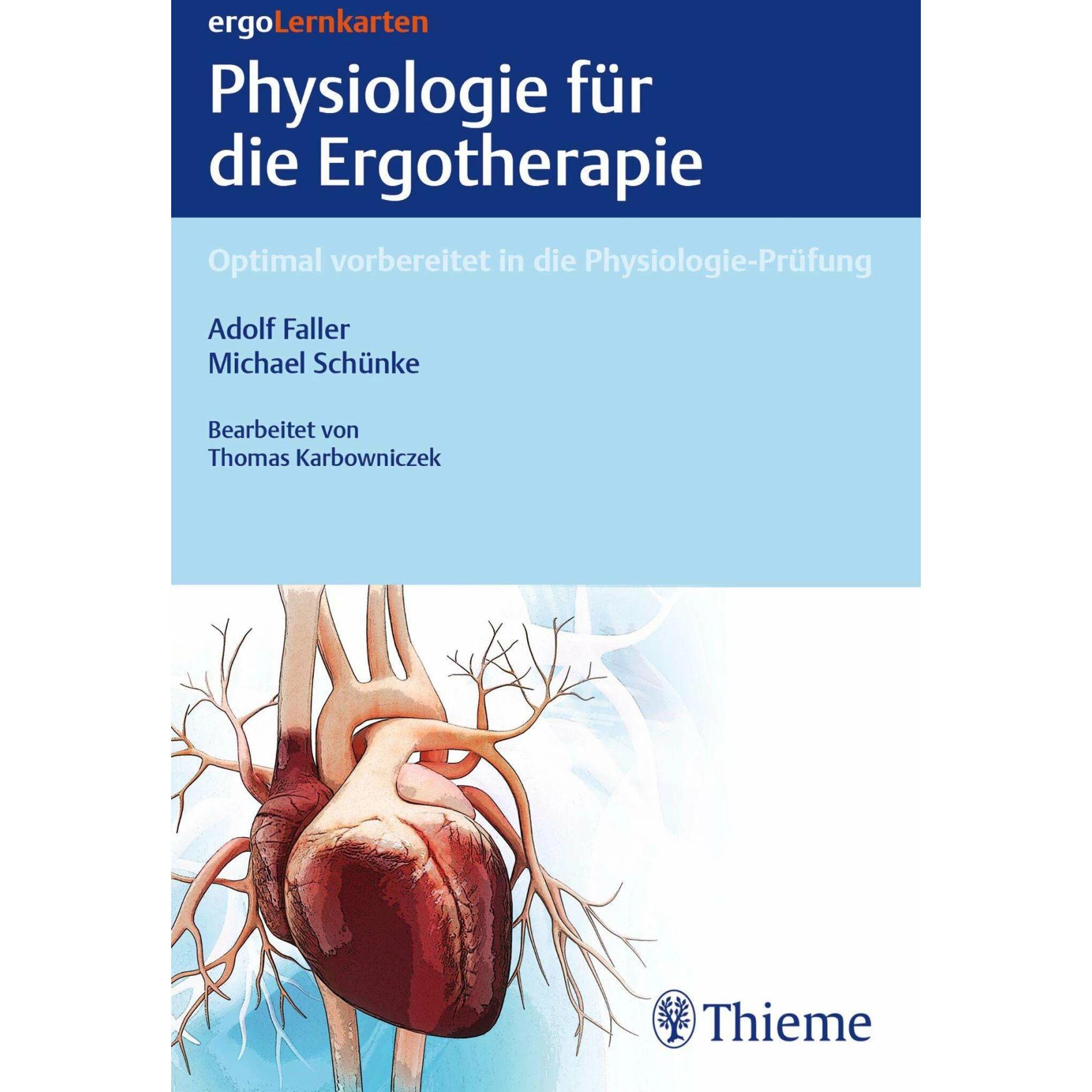 Thumbnail - ergoLernkarten - Physiologie für die Ergotherapie, Fachbücher von Michael Schünke