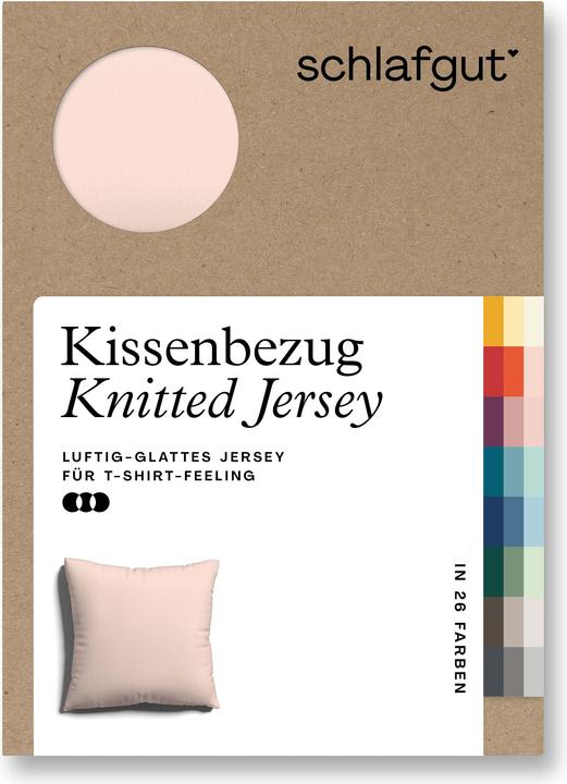 Actual product image schlafgut Knitted Jersey (Duvet cover, 80 x 80 cm)