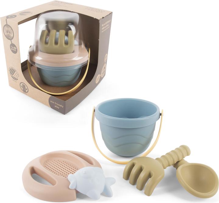 Produktbild dantoy BIO Eimer-Set TINY 5teilig in Geschenkbox