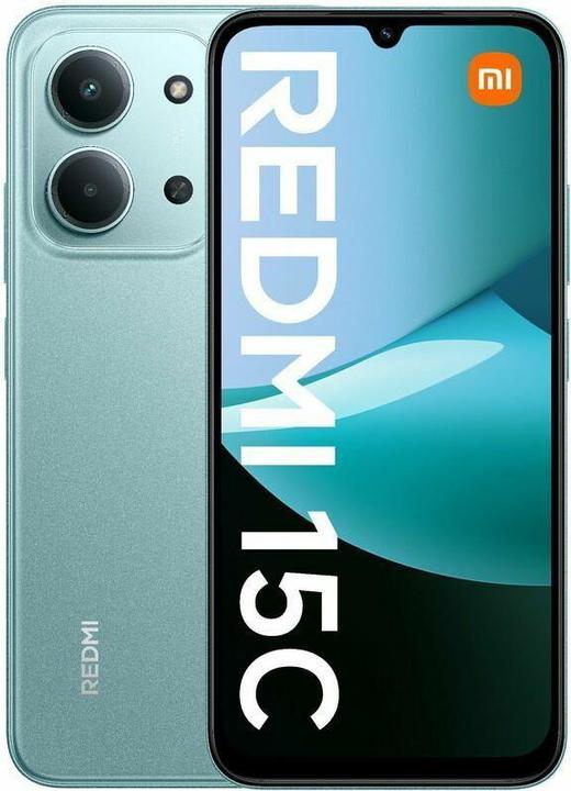 Actual product image Xiaomi Redmi 15C (256 GB, Mint green, 6.90", Dual SIM, 4G)