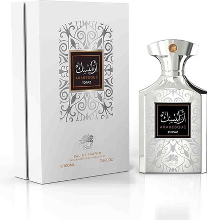 Emper Al Fares Parfums Arabesque Topaz Unisex Long Lasting Eau De Parfum (Eau de Parfum)