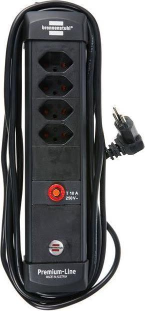 Produktbild Brennenstuhl Premium-Line Power Strip (4 x, Typ 13, 5 m)