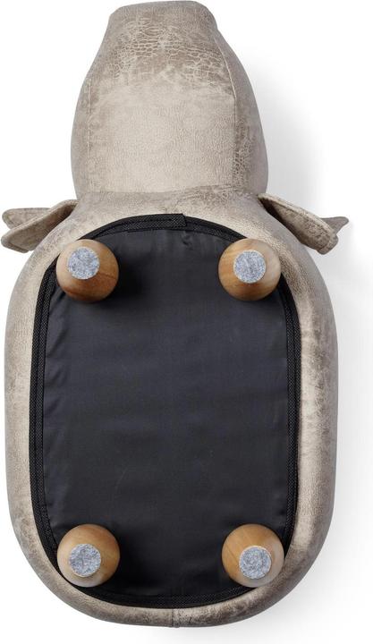 Produktbild Zoosy Hocker Schwein Ernie Grau (Kinderstuhl)
